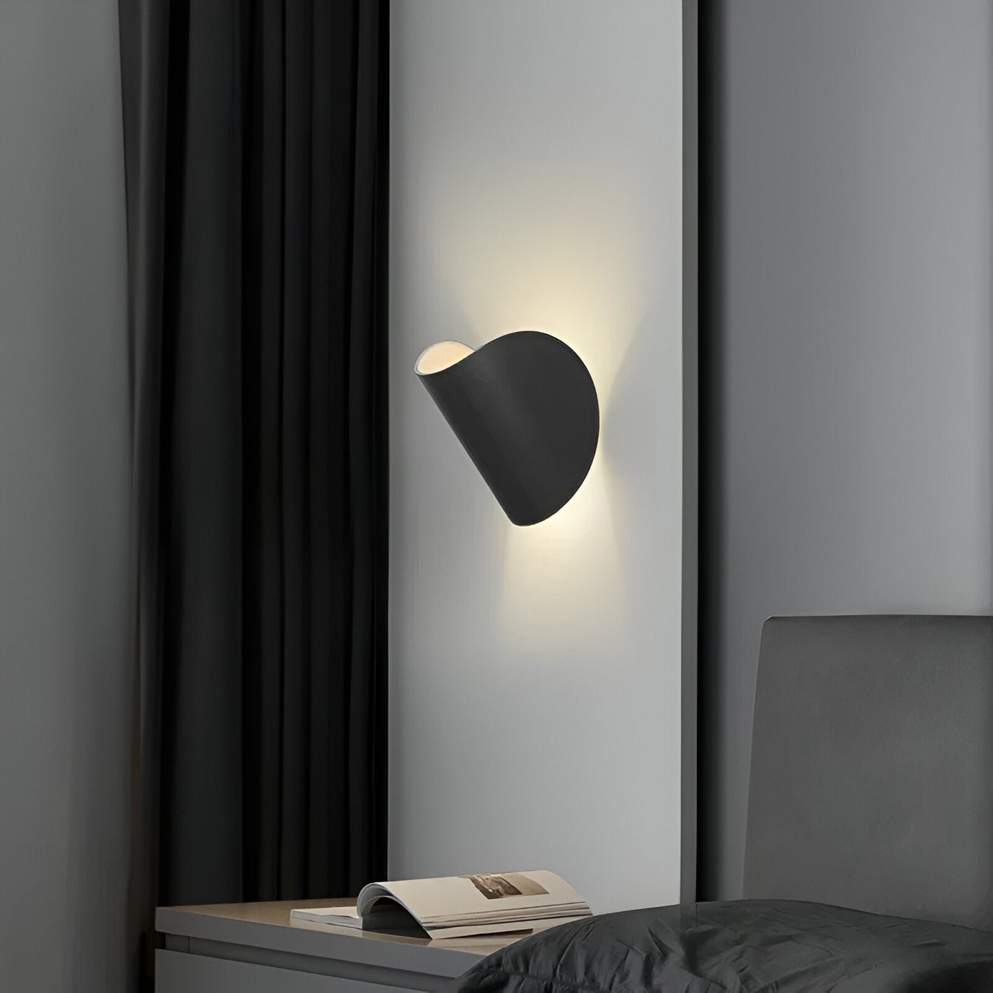 Frendorf | Twista LED Wandleuchte | Drehbare Wandlampe aus Metall | Modernes Design | Stimmungslicht & Beleuchtung