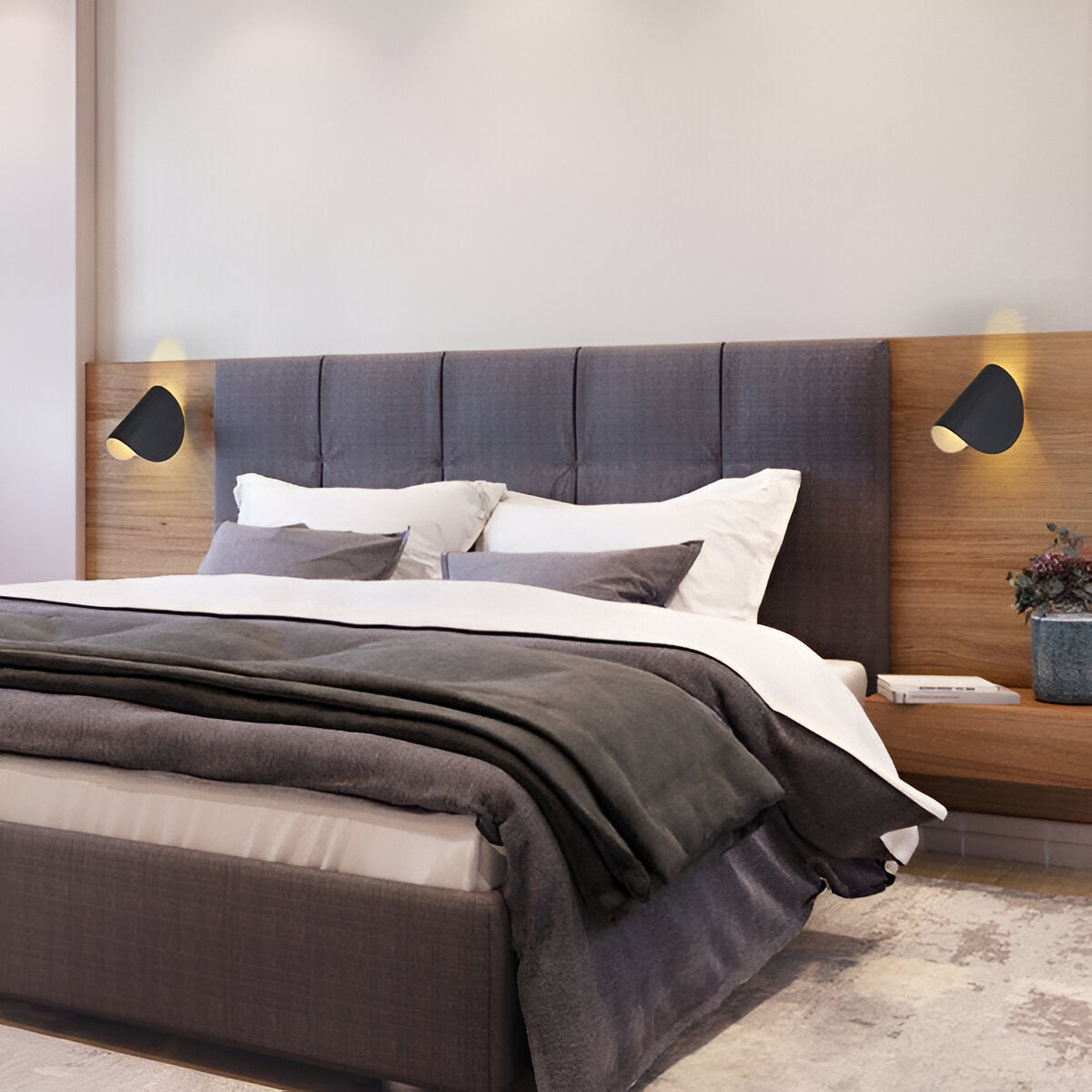 Frendorf | Twista LED Wandleuchte | Drehbare Wandlampe aus Metall | Modernes Design | Stimmungslicht & Beleuchtung