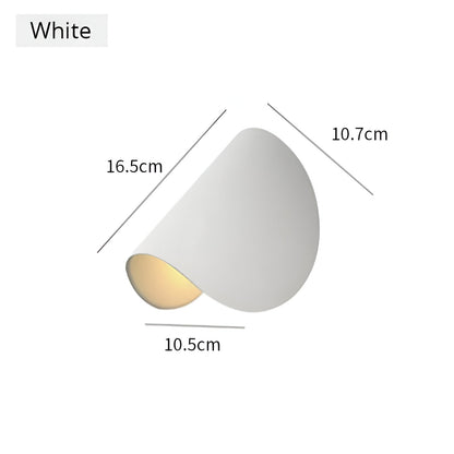 Twist Wandlampe - Drehbare Wandleuchte aus Metall - Curve Wandleuchter