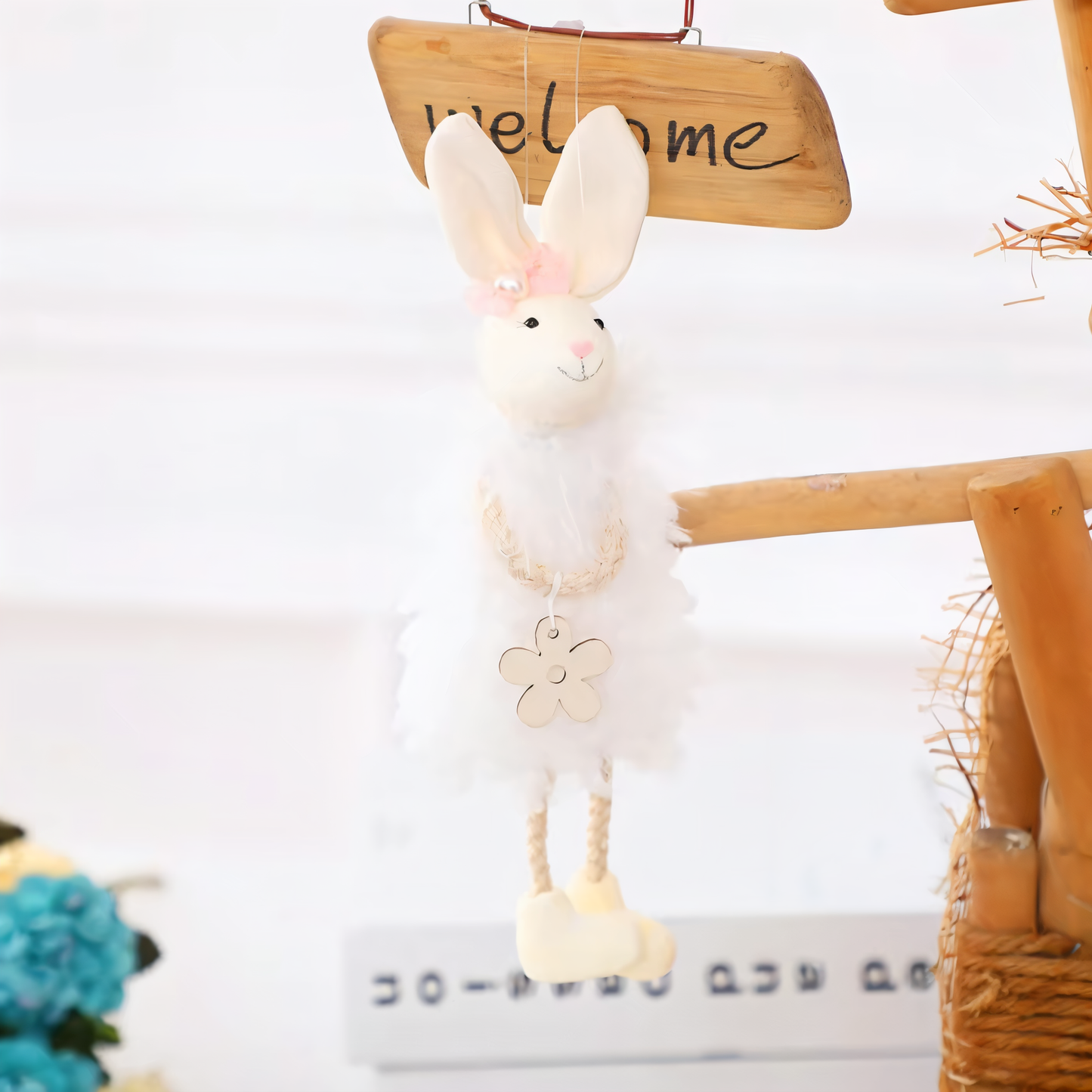 Frendorf | ConyDolly - Festliche Osterdeko Hasenpuppe - Hängende Osterdekoration