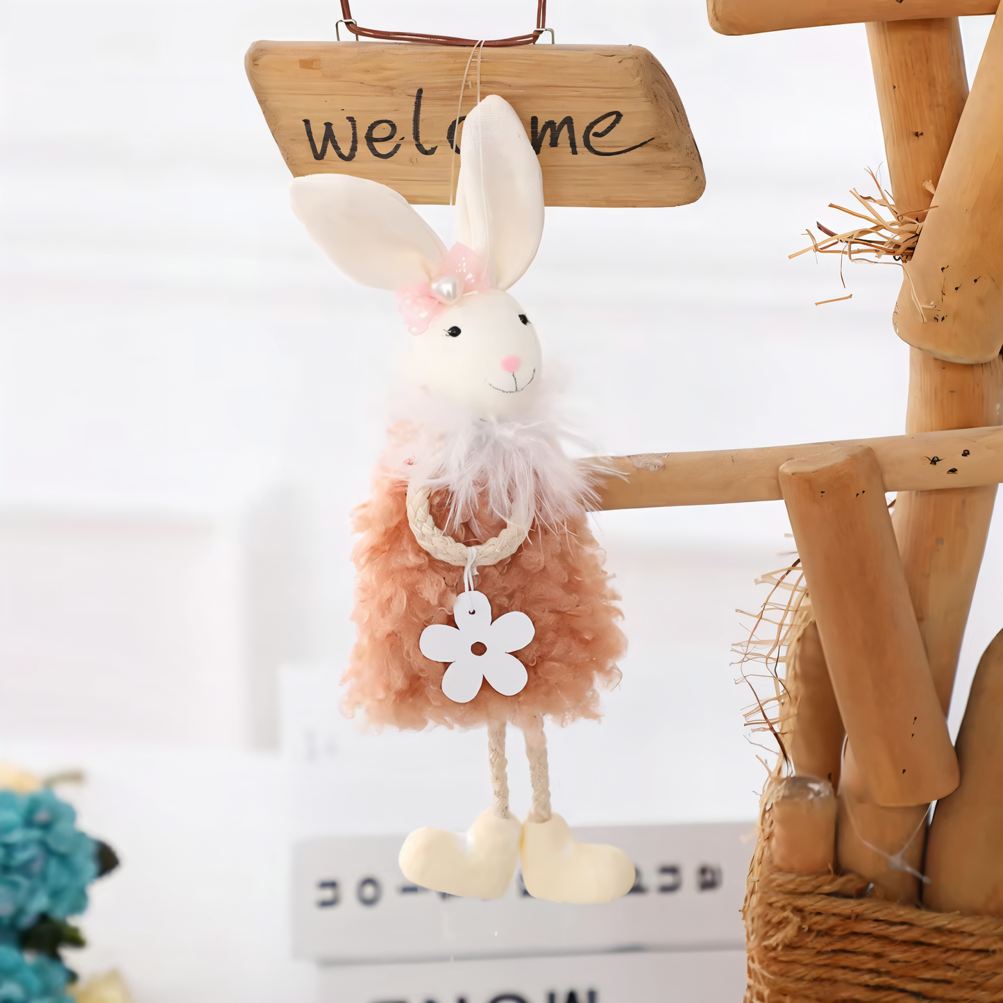 Frendorf | ConyDolly - Festliche Osterdeko Hasenpuppe - Hängende Osterdekoration