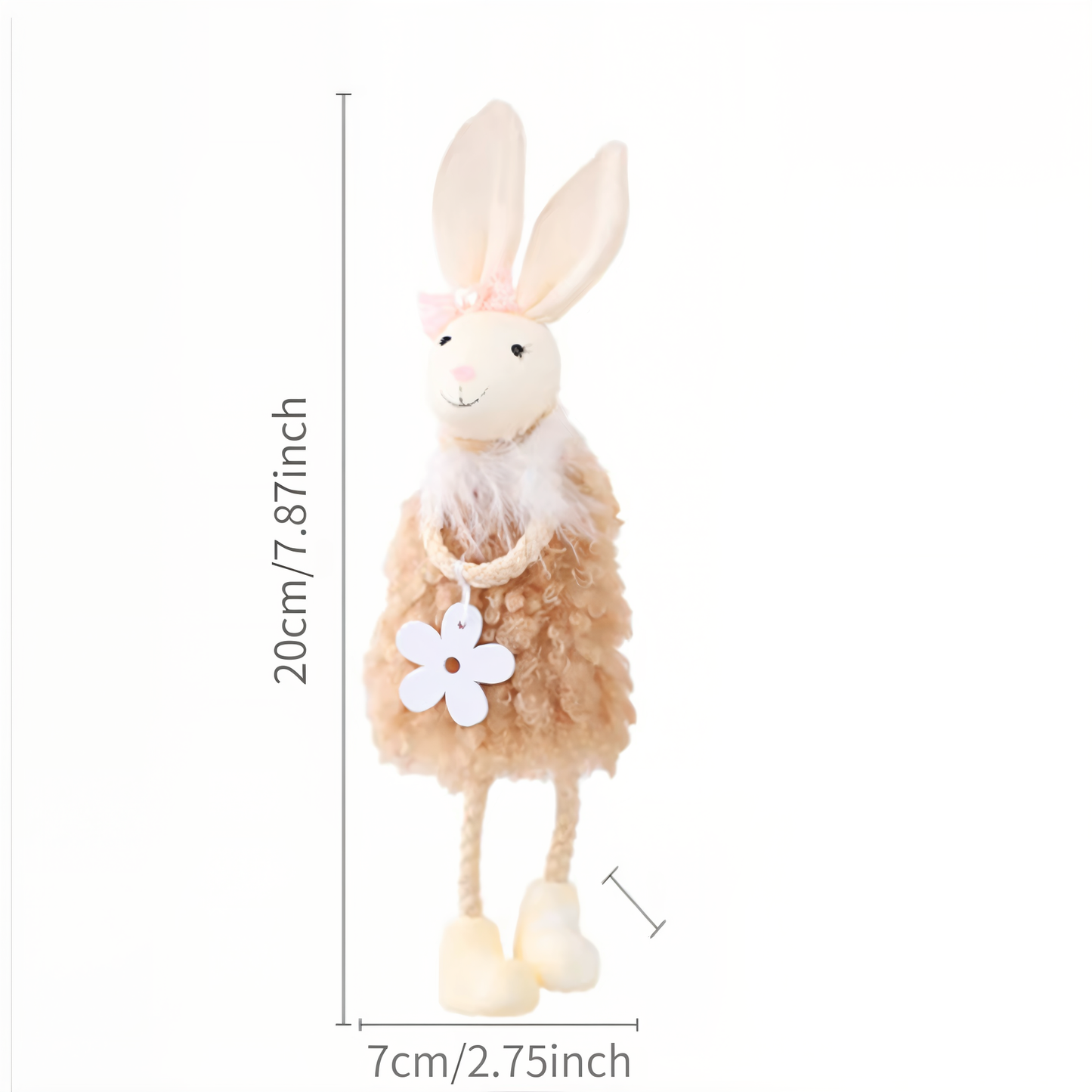 Frendorf | ConyDolly - Festliche Osterdeko Hasenpuppe - Hängende Osterdekoration
