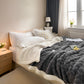 Cuddle - Doppelseitige Kuschelige  Fleecedecke für Nächtliche Wärme mit Stil
