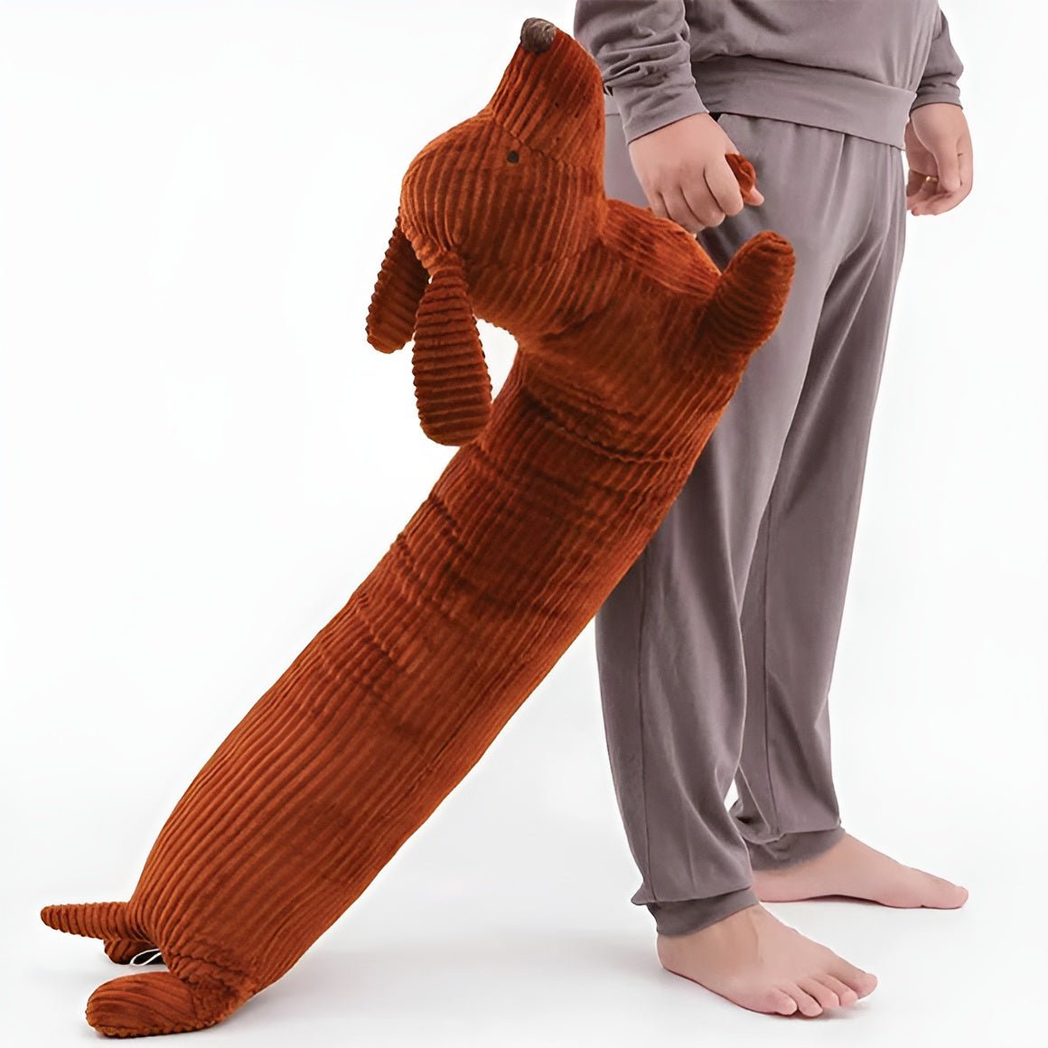 PawCuddle Ergonomisches Dackelkissen | Bequemes Kissen für Sofa und Kinder