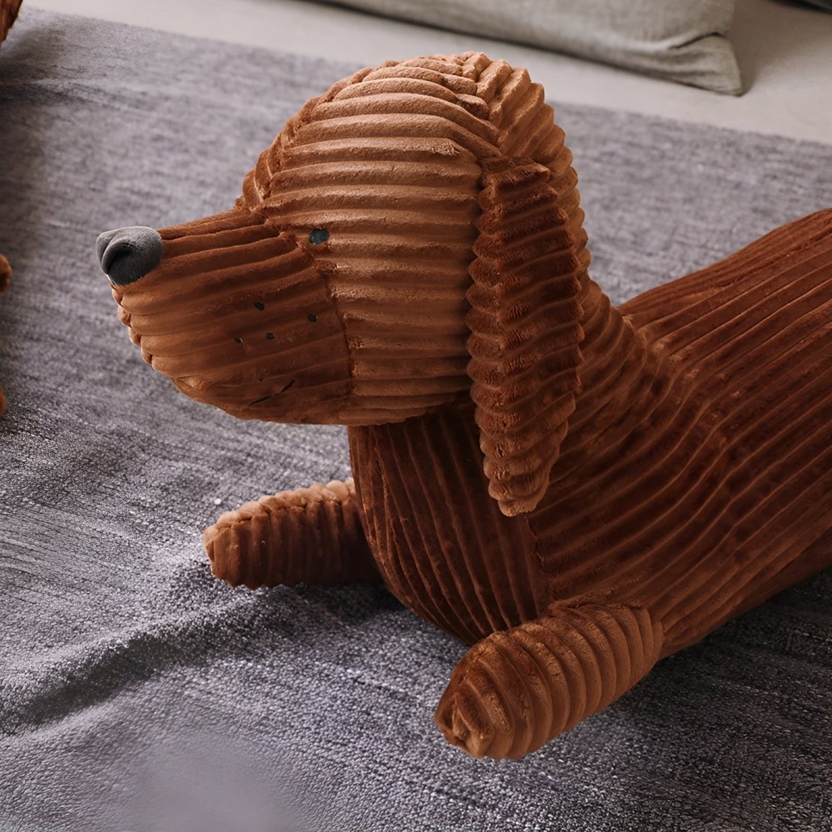 PawCuddle Ergonomisches Dackelkissen | Bequemes Kissen für Sofa und Kinder