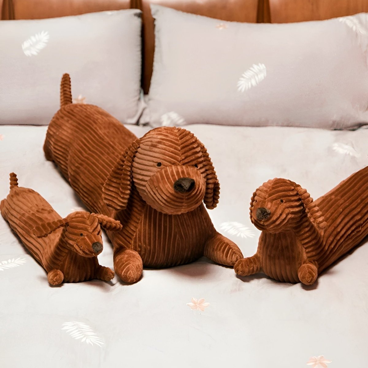 PawCuddle Ergonomisches Dackelkissen | Bequemes Kissen für Sofa und Kinder