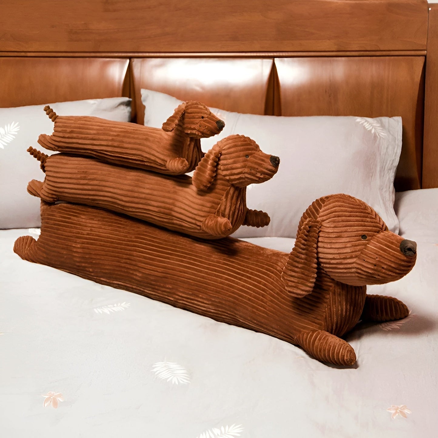 PawCuddle Ergonomisches Dackelkissen | Bequemes Kissen für Sofa und Kinder