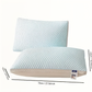 Frendorf | CushiesBlue Memory Foam Kissen – Set mit 2 weichen, atmungsaktiven Kissen
