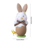 Frendorf | CutieChick Osterdeko - Plüsch Osterküken mit Hasenohren - Bunte Bruteier Deko