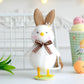 Frendorf | CutieChick Osterdeko - Plüsch Osterküken mit Hasenohren - Bunte Bruteier Deko