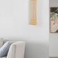 DoaGlow Japanische Holz-Wandleuchte - Moderne Holz & Acryl Japandi Beleuchtung