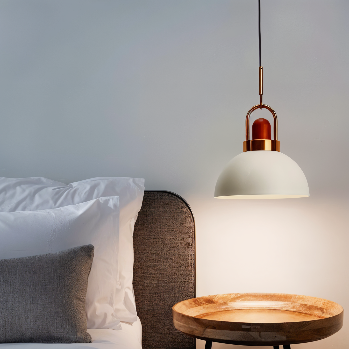 Frendorf | Nordische Deckenleuchten - Macaron LED Pendelleuchte aus Metall