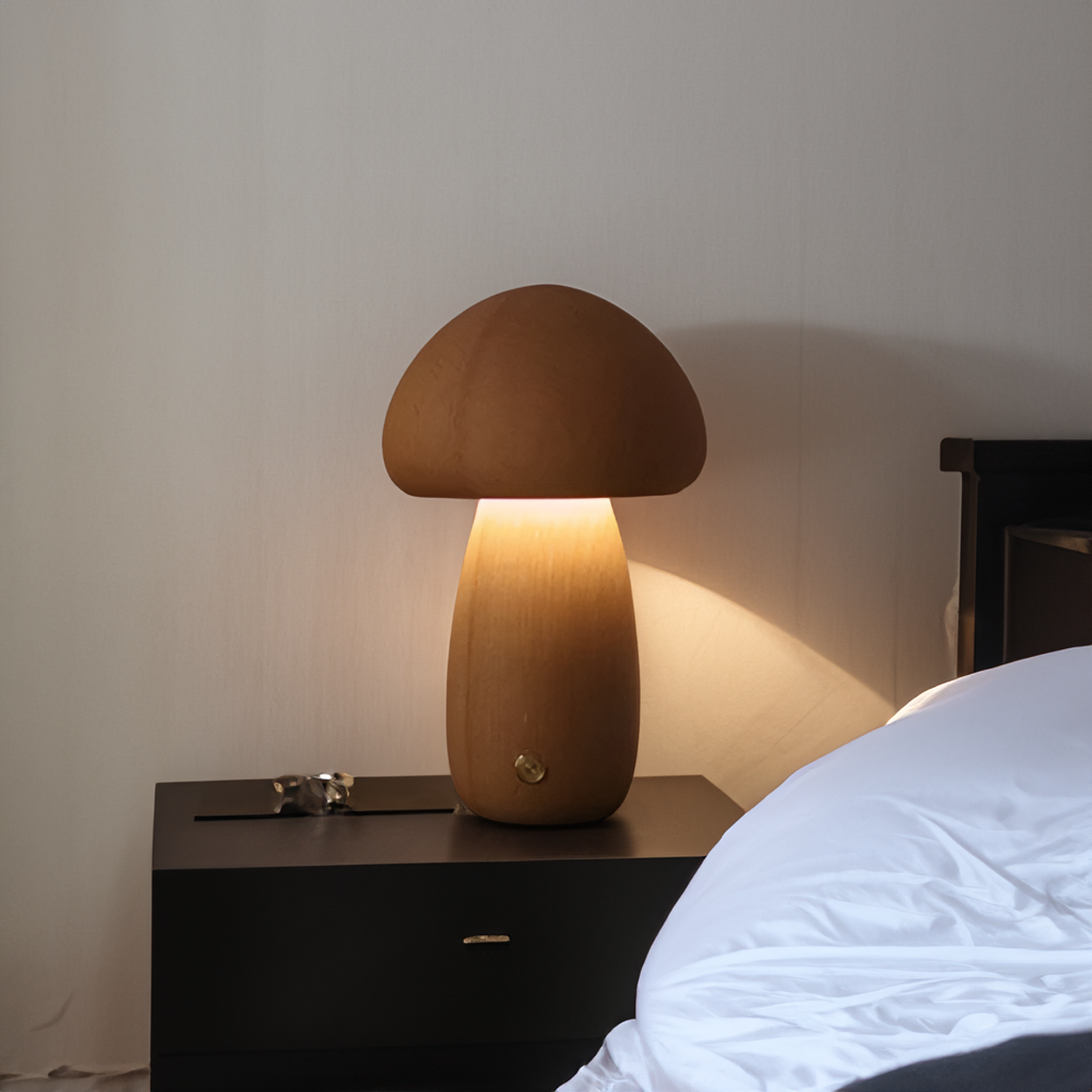 Moderne Pilz-Schreibtischlampe