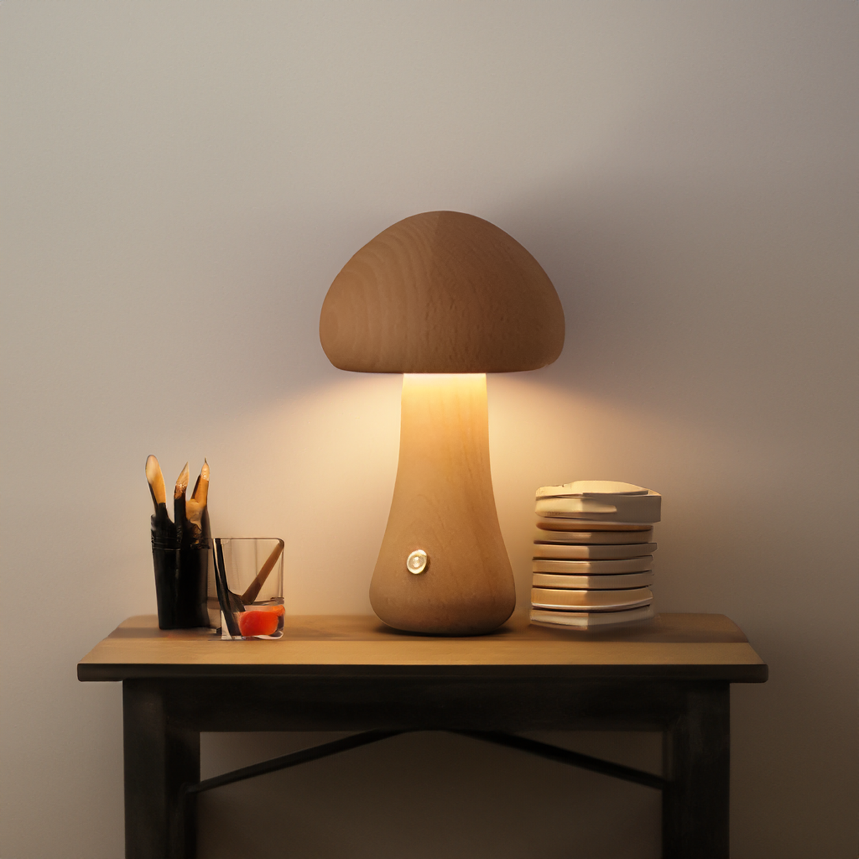 Moderne Pilz-Schreibtischlampe