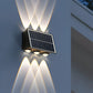 Frendorf | DualLit Gartenbeleuchtung - Wasserdichte LED Solarlampe Garten - Up & Down Außenbeleuchtung