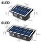Frendorf | DualLit Gartenbeleuchtung - Wasserdichte LED Solarlampe Garten - Up & Down Außenbeleuchtung