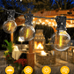 Frendorf | ElectriBulb Lichterkette - G40 Globe Außenbeleuchtung - IP44 & Bruchsichere Gartenbeleuchtung