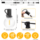 Frendorf | ElectriBulb Lichterkette - G40 Globe Außenbeleuchtung - IP44 & Bruchsichere Gartenbeleuchtung
