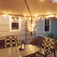 Frendorf | ElectriBulb Lichterkette - G40 Globe Außenbeleuchtung - IP44 & Bruchsichere Gartenbeleuchtung