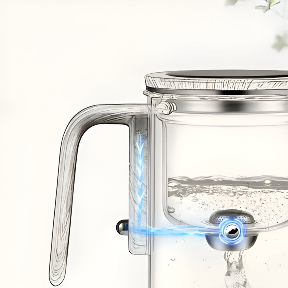 Frendorf | Elegante Glas Teekanne mit Sieb - Stilvolles Design für die Zubereitung von losen Tees