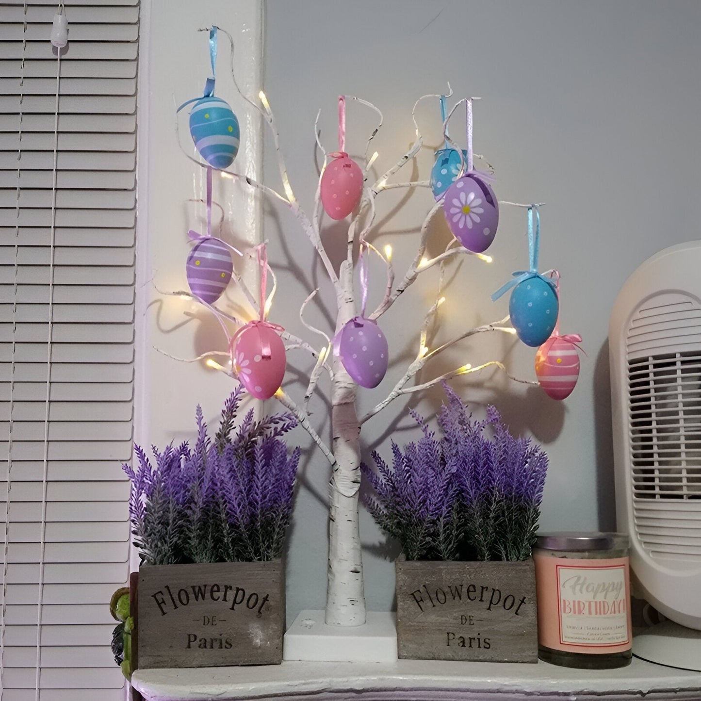 Frendorf | FanciBright Osterdeko - Ostern LED Bonsai Baum - Stilvolle Ostern Baum Ornamente