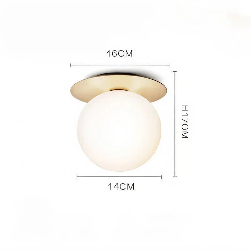 Frendorf | GlowOrb LED Deckenleuchte Globus
