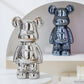 Frendorf | GlossiBear Figurine - Bunte Moderne Bärenkunst Statue