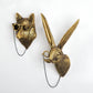 Golden Head - Multifunctional Head Wall Hook Decoration and Wall Storage