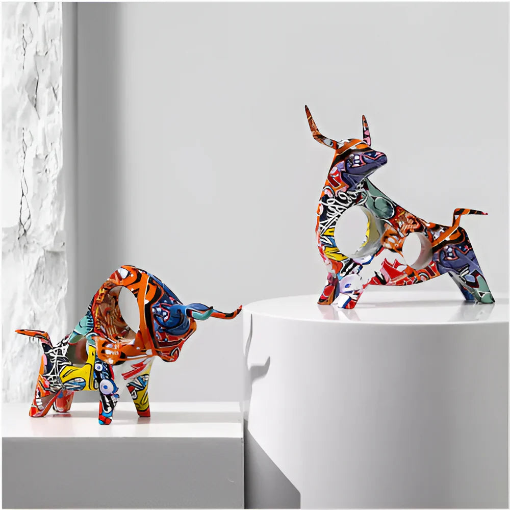 Frendorf | Künstlerische Kuhfigurine