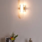 Frendorf | Lavish Alabaster Wandleuchte - Moderne Kupfer-Wandleuchte - LED-Wandleuchter
