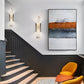 Frendorf | Lavish Alabaster Wandleuchte - Moderne Kupfer-Wandleuchte - LED-Wandleuchter