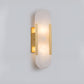 Frendorf | Lavish Alabaster Wandleuchte - Moderne Kupfer-Wandleuchte - LED-Wandleuchter