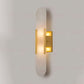 Frendorf | Lavish Alabaster Wandleuchte - Moderne Kupfer-Wandleuchte - LED-Wandleuchter