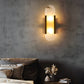 Frendorf | Lavish Alabaster Wandleuchte - Moderne Kupfer-Wandleuchte - LED-Wandleuchter
