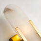 Frendorf | Lavish Alabaster Wandleuchte - Moderne Kupfer-Wandleuchte - LED-Wandleuchter
