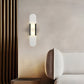 Frendorf | Lavish Alabaster Wandleuchte - Moderne Kupfer-Wandleuchte - LED-Wandleuchter