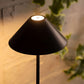 LumiLuxe - Dimmbare Nordic Cone LED-Tischleuchte mit Touch Control