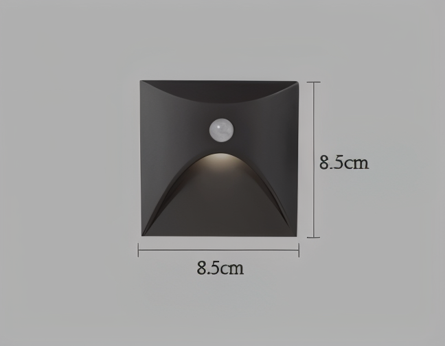 LuminiPath - Wasserdichte IP65 Wandleuchte - Innen und Außenwandleuchte - Bewegungsmelder Wandleuchte LED