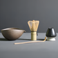 Frendorf | LuxuTea Wares - 4 Stück Bambus Keramik Japanisch Matcha Set