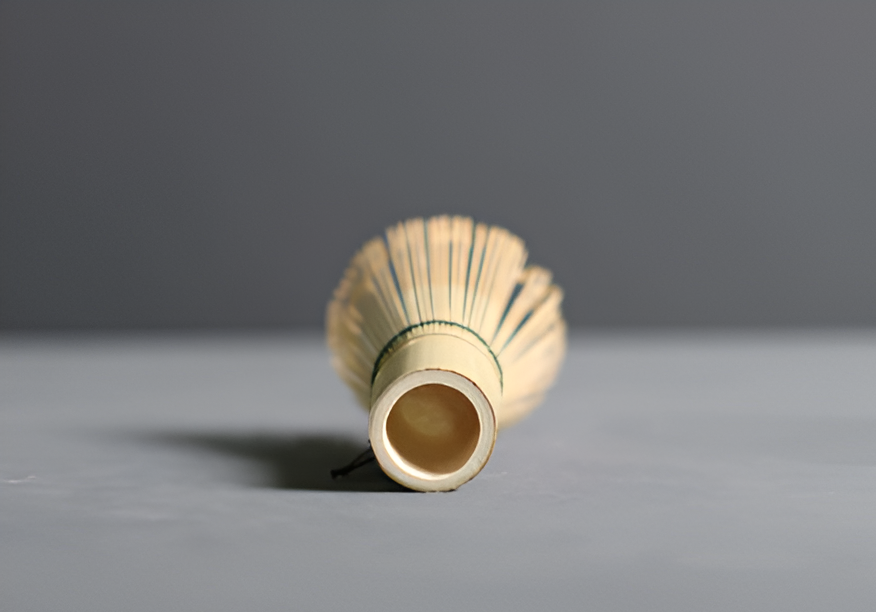 Frendorf | LuxuTea Wares - 4 Stück Bambus Keramik Japanisch Matcha Set