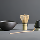Frendorf | LuxuTea Wares - 4 Stück Bambus Keramik Japanisch Matcha Set