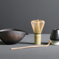 Frendorf | LuxuTea Wares - 4 Stück Bambus Keramik Japanisch Matcha Set