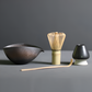 Frendorf | LuxuTea Wares - 4 Stück Bambus Keramik Japanisch Matcha Set