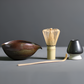 Frendorf | LuxuTea Wares - 4 Stück Bambus Keramik Japanisch Matcha Set