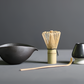 Frendorf | LuxuTea Wares - 4 Stück Bambus Keramik Japanisch Matcha Set
