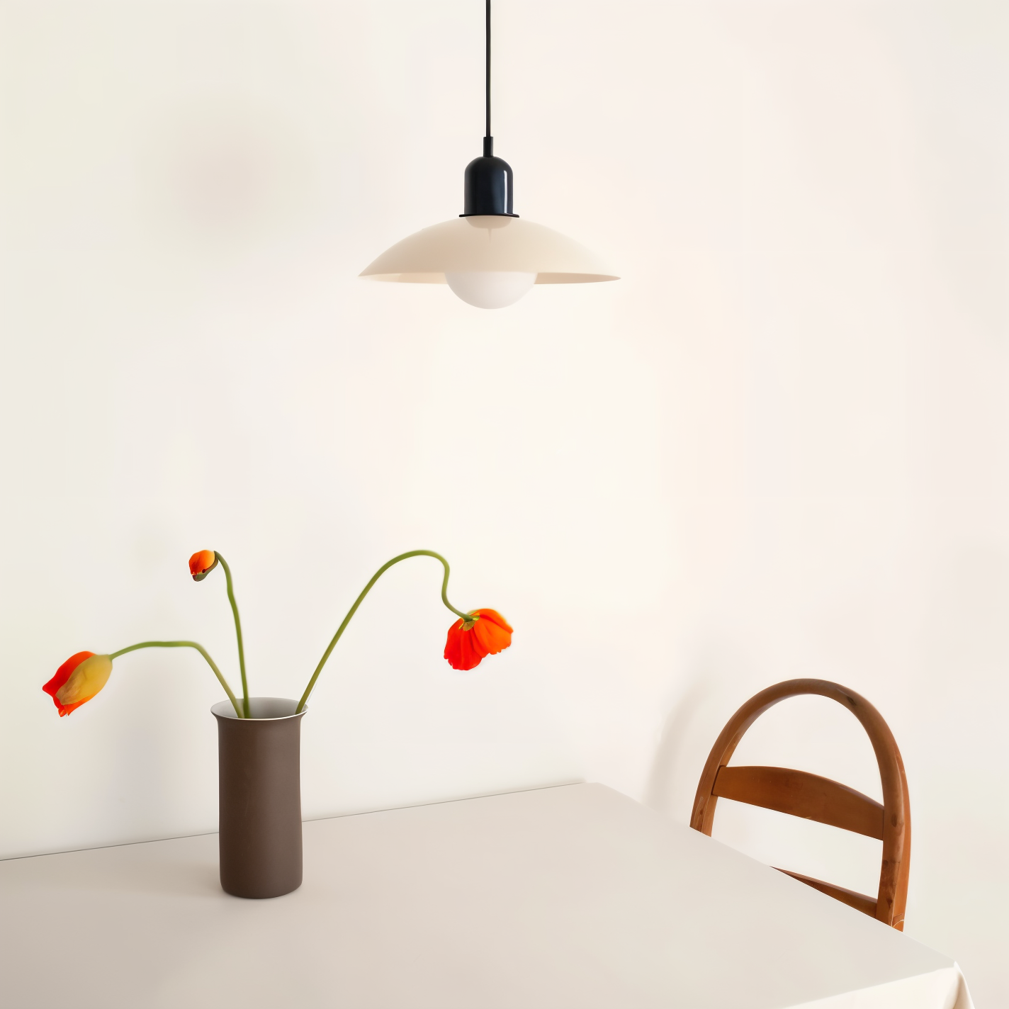 Frendorf | Macaron Pop Pendelleuchte - Lebendige Bauhaus Kuppel Hängelampe