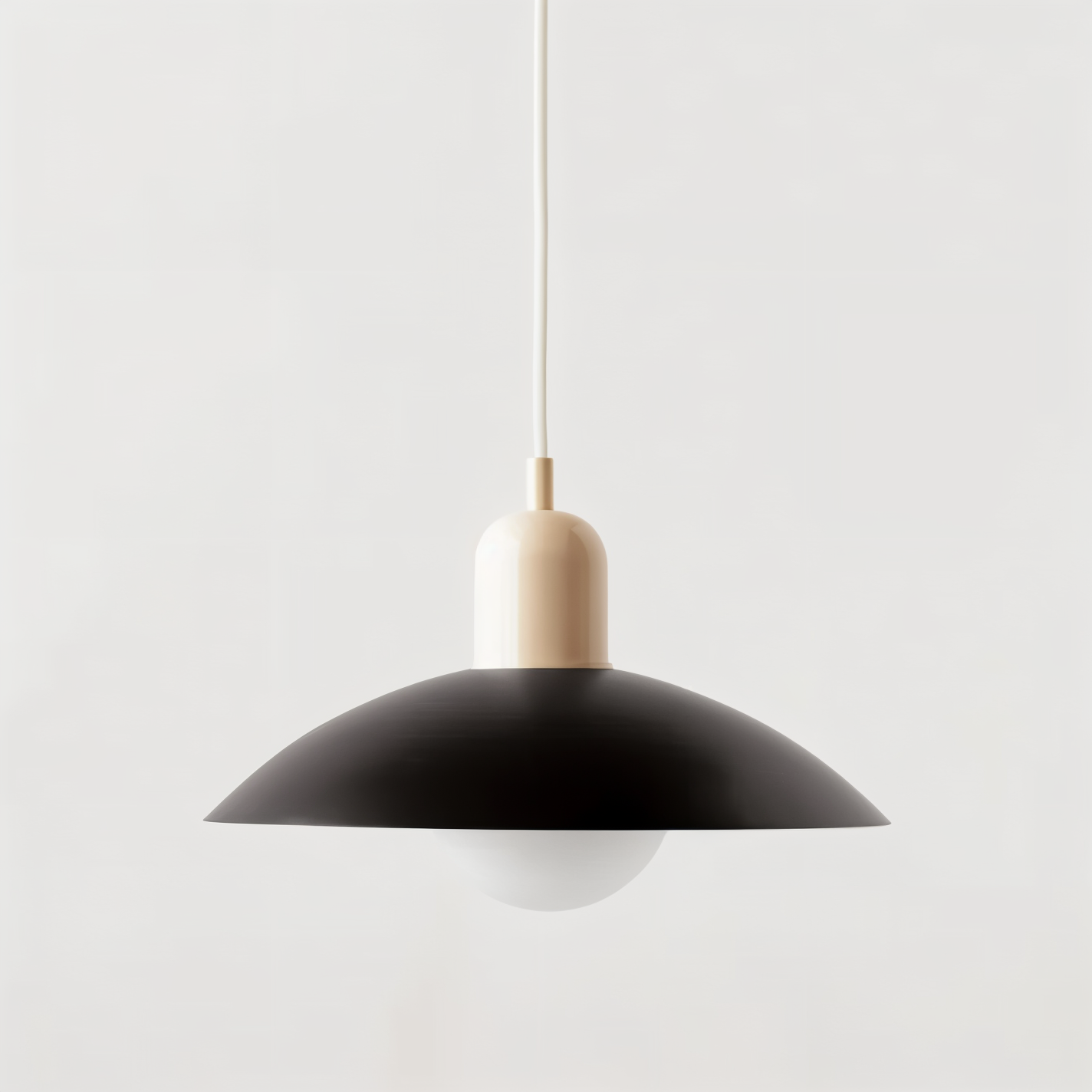 Frendorf | Macaron Pop Pendelleuchte - Lebendige Bauhaus Kuppel Hängelampe