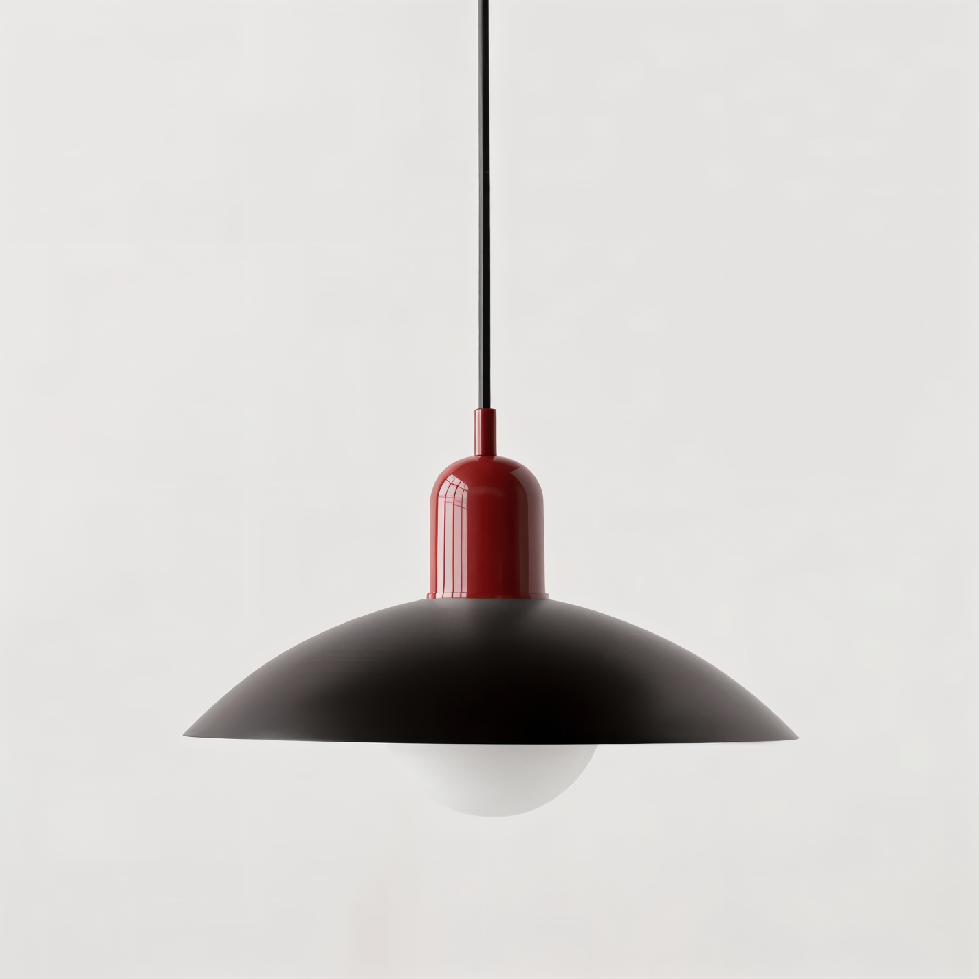 Frendorf | Macaron Pop Pendelleuchte - Lebendige Bauhaus Kuppel Hängelampe