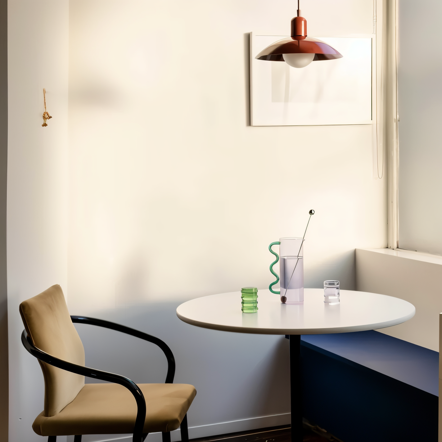 Frendorf | Macaron Pop Pendelleuchte - Lebendige Bauhaus Kuppel Hängelampe