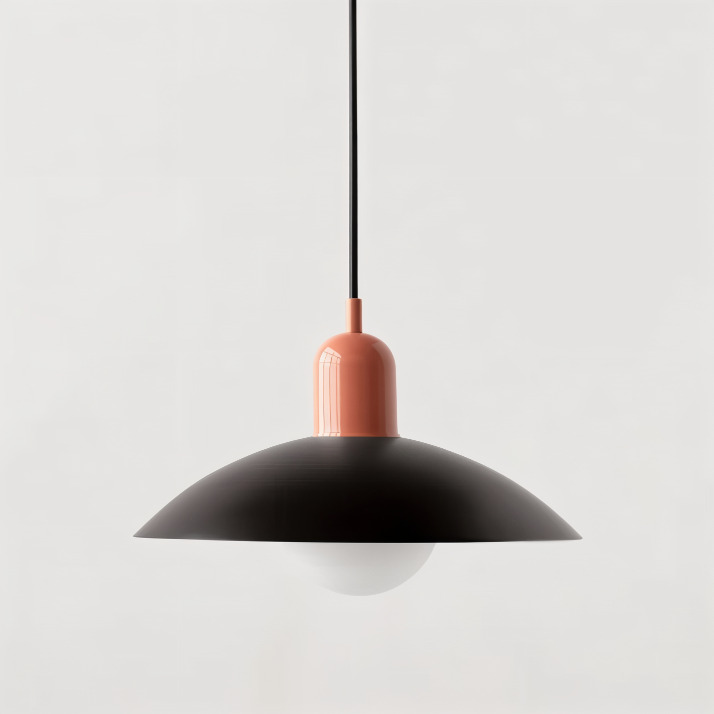 Frendorf | Macaron Pop Pendelleuchte - Lebendige Bauhaus Kuppel Hängelampe